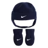 Baby Boy Nike Navy Blue Fleece Trapper Hat & Mittens Set 2 Baby Boy Nike Navy Blue Fleece Trapper Hat & Mittens Set -Nike outlet shop 3332714
