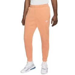 Men's Nike Sportswear Club Fleece Joggers -Nike outlet shop 3583242 Orange Trance