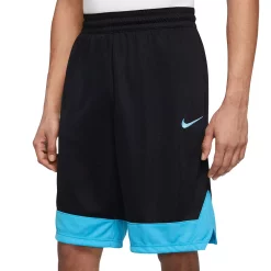 Men's Nike Dri-FIT Icon Basketball Shorts -Nike outlet shop 3698449 Black Baltic Blue