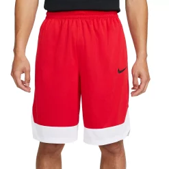 Men's Nike Dri-FIT Icon Basketball Shorts -Nike outlet shop 3698449 University Red White