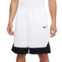 Men's Nike Dri-FIT Icon Basketball Shorts -Nike outlet shop 3698449 White Black
