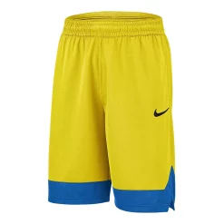 Men's Nike Dri-FIT Icon Basketball Shorts -Nike outlet shop 3698449 Yellow Signal Blue