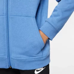 Kids 7-20 Nike Club Fleece Full-Zip Hoodie -Nike outlet shop 3847199 ALT5