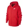Kids 7-20 Nike Club Fleece Full-Zip Hoodie -Nike outlet shop 3847199 University Red White