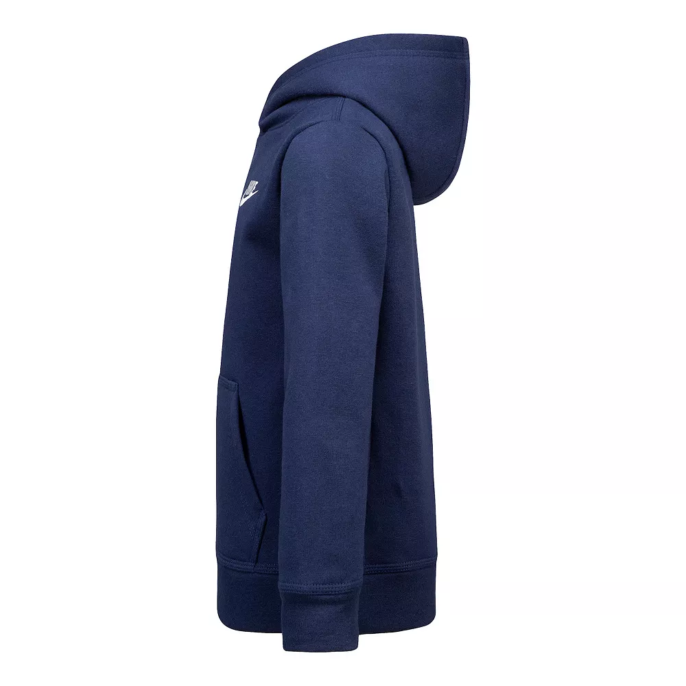 Boys 4-7 Nike Club Fleece Pullover Hoodie 8 Boys 4-7 Nike Club Fleece Pullover Hoodie - Image 6