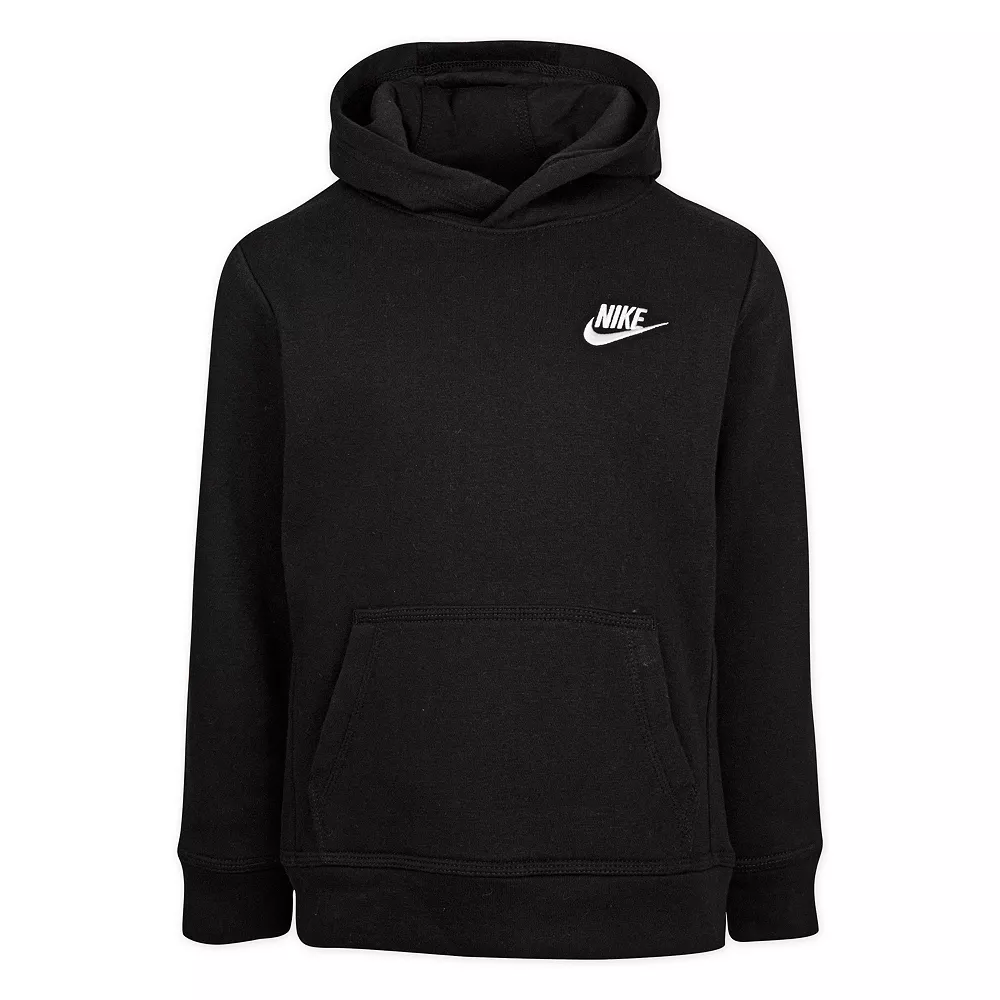 Boys 4-7 Nike Club Fleece Pullover Hoodie 4 Boys 4-7 Nike Club Fleece Pullover Hoodie - Image 2
