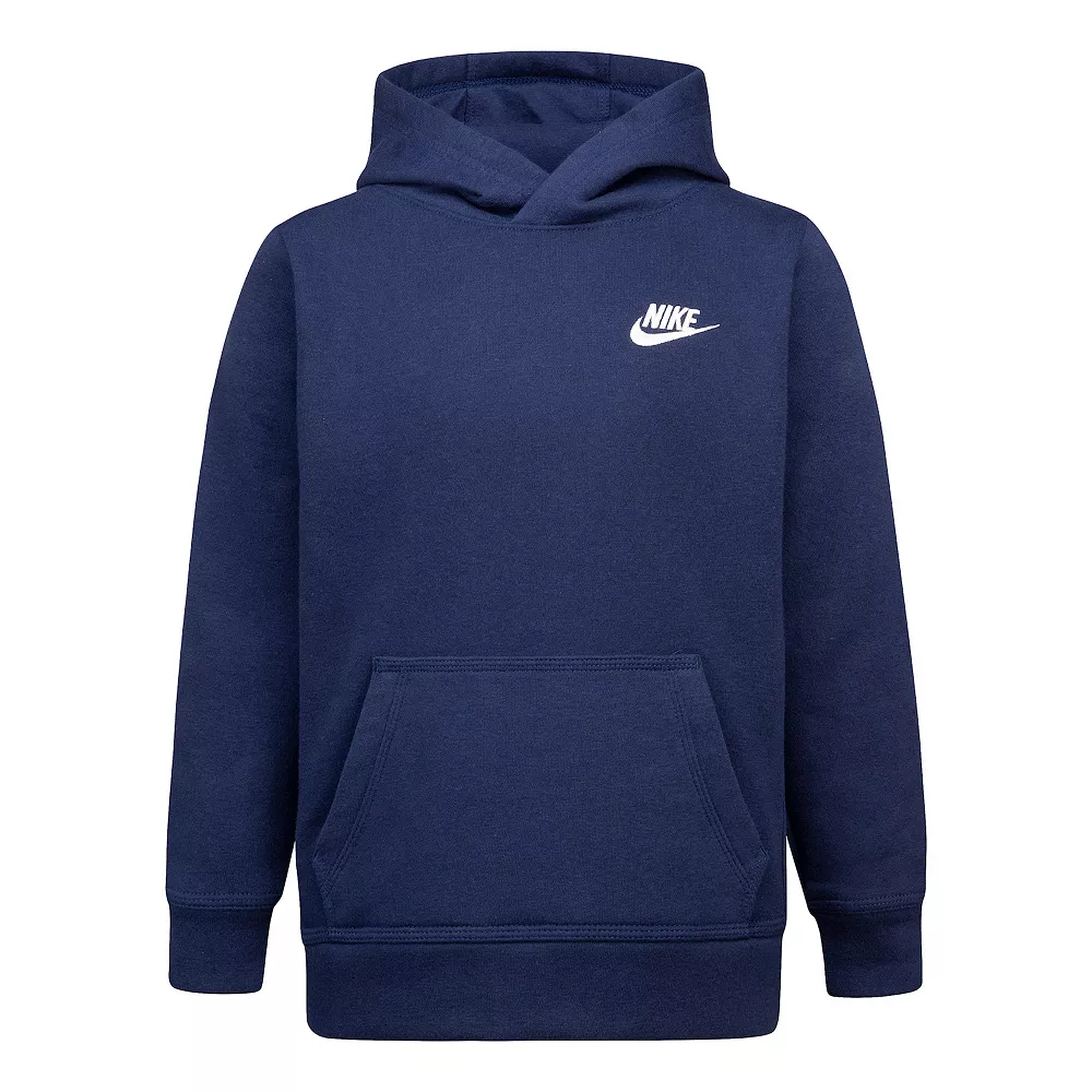 Boys 4-7 Nike Club Fleece Pullover Hoodie 6 Boys 4-7 Nike Club Fleece Pullover Hoodie - Image 4