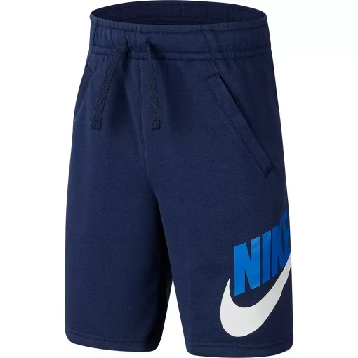 Kids 7-20 Nike Club Fleece Shorts -Nike outlet shop 4221758 Midnight Navy