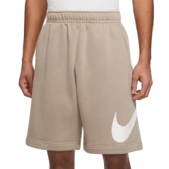 Big & Tall Nike Club Fleece Shorts -Nike outlet shop 4241871 Khaki