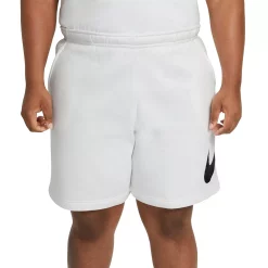 Big & Tall Nike Club Fleece Shorts -Nike outlet shop 4241871 White