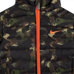 Toddler Boy Nike H2O-Dri Quilted Camouflaged Hooded Puffer Midweight Jacket -Nike outlet shop 4341609 ALT4