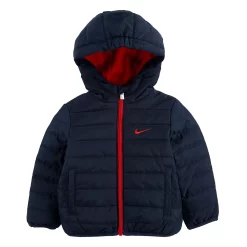 Baby Boy Nike Hooded Puffer Heavyweight Jacket -Nike outlet shop 4341808 Navy