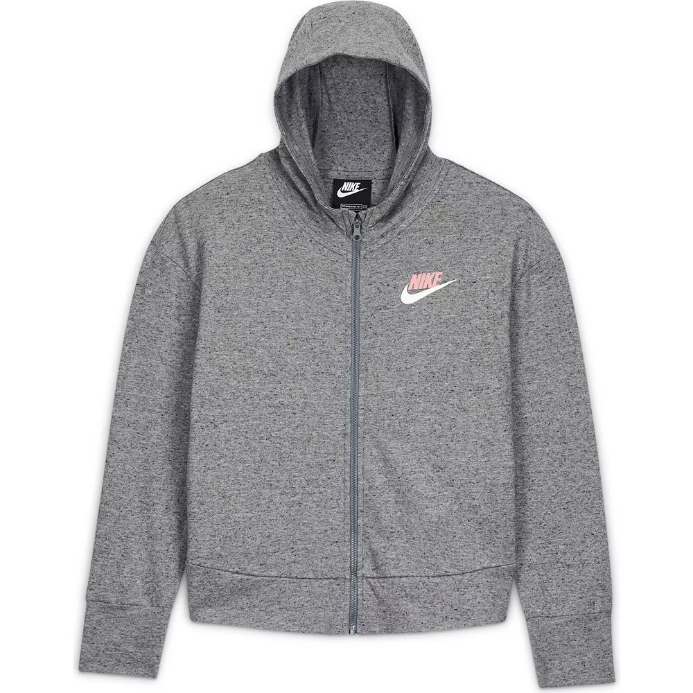 Girls 7-16 Nike Full-Zip Hoodie 6 Girls 7-16 Nike Full-Zip Hoodie - Image 4