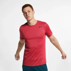 Men's Nike Dri-FIT Legend Tee -Nike outlet shop 4502345 Light University Red