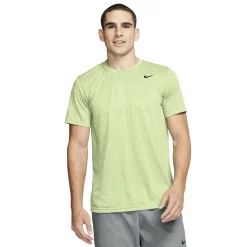Men's Nike Dri-FIT Legend Tee -Nike outlet shop 4502345 Lime Ice