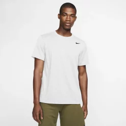 Men's Nike Dri-FIT Legend Tee -Nike outlet shop 4502345 White Black