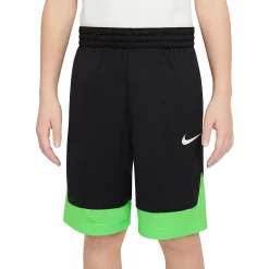 Boys 8-20 Nike Core Basketball Shorts -Nike outlet shop 4621980 Black Green Gray