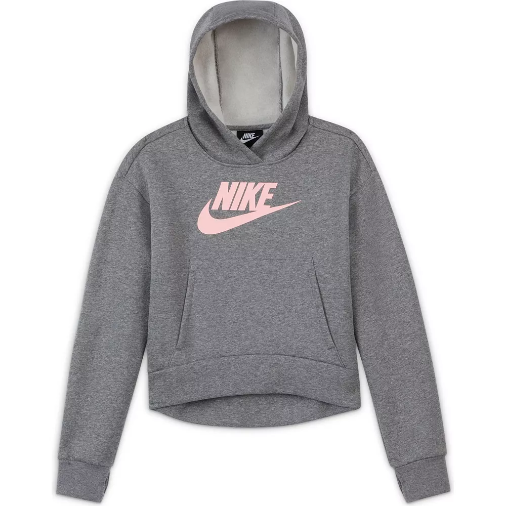 Girls 7-16 Nike Club Fleece Hoodie 5 Girls 7-16 Nike Club Fleece Hoodie - Image 3