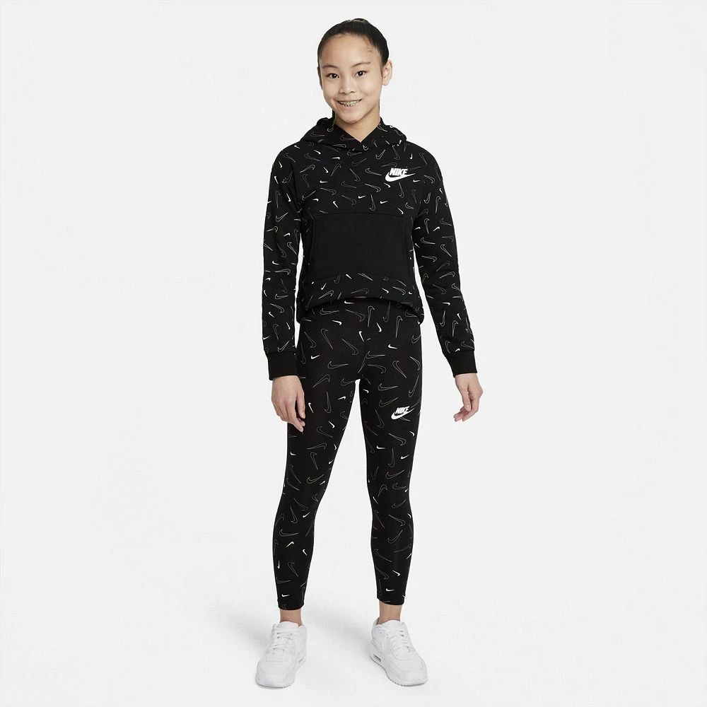 Girls 7-16 Nike Printed Fleece Hoodie 10 Girls 7-16 Nike Printed Fleece Hoodie - Image 8