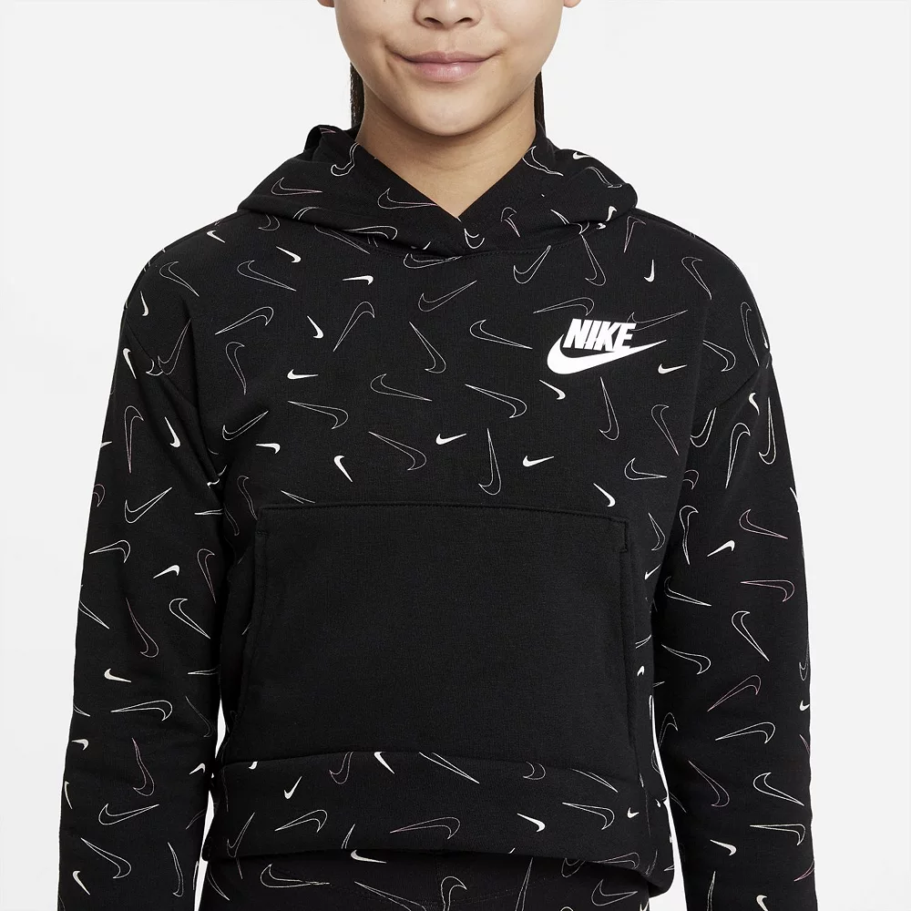 Girls 7-16 Nike Printed Fleece Hoodie 11 Girls 7-16 Nike Printed Fleece Hoodie - Image 9