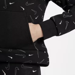 Girls 7-16 Nike Printed Fleece Hoodie 23 Girls 7-16 Nike Printed Fleece Hoodie -Nike outlet shop 4878466 ALT4