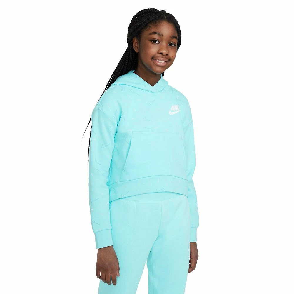 Girls 7-16 Nike Printed Fleece Hoodie 8 Girls 7-16 Nike Printed Fleece Hoodie - Image 6