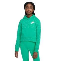 Girls 7-16 Nike Printed Fleece Hoodie 18 Girls 7-16 Nike Printed Fleece Hoodie -Nike outlet shop 4878466 Roma Green White