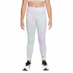 Girls 7-16 Nike Dri-FIT One Printed Training Leggings 10 Girls 7-16 Nike Dri-FIT One Printed Training Leggings -Nike outlet shop 5010151 Regal Pink Black
