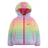 Toddler Girl Nike Full-Zip Puffer Jacket -Nike outlet shop 5057279 Rainbow