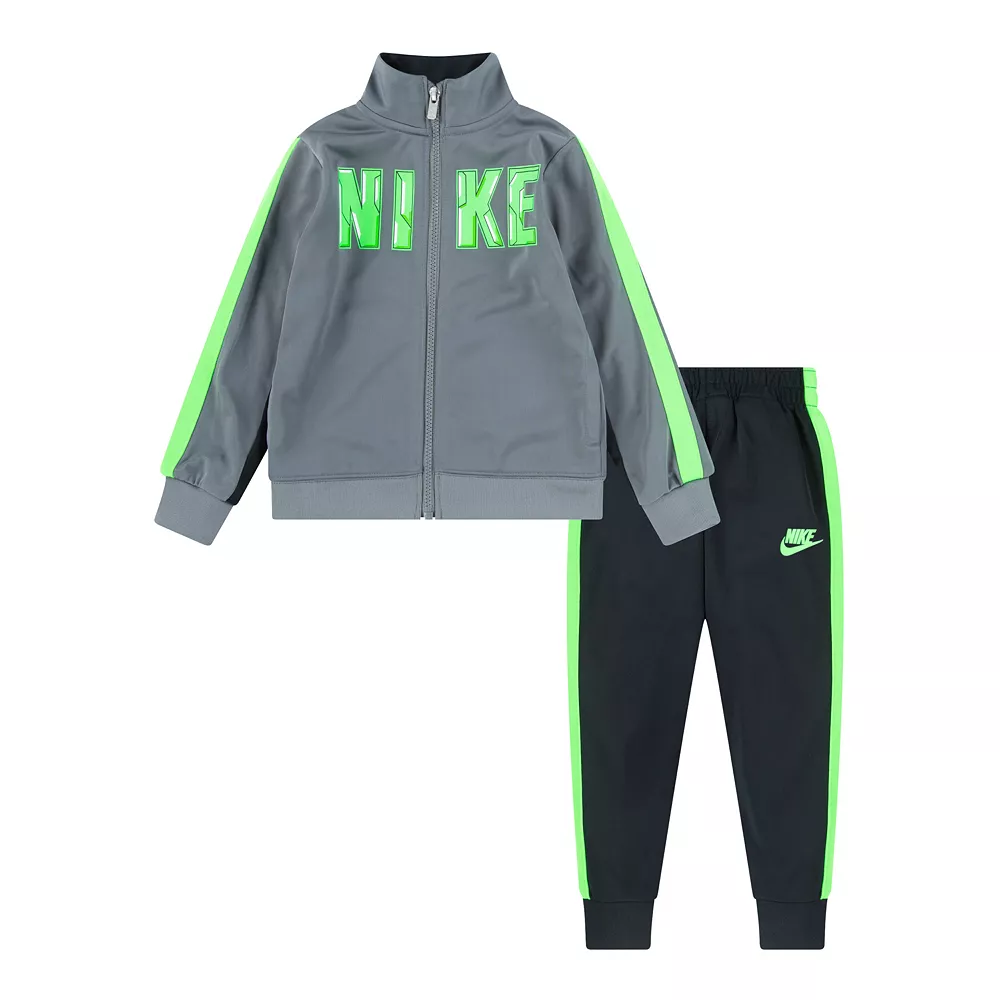 Toddler Boy Nike Cyberpunk Tricot Zip Up Jacket & Pants Set 4 Toddler Boy Nike Cyberpunk Tricot Zip Up Jacket & Pants Set - Image 2