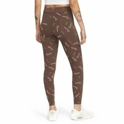 Women's Nike Sportswear Printed High-Waisted Leggings -Nike outlet shop 5165298 ALT