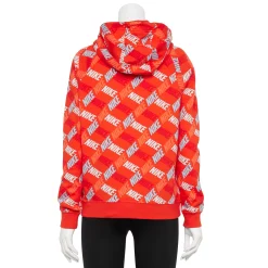 Women's Nike Sportswear Essentials Printed Hoodie -Nike outlet shop 5267092 ALT