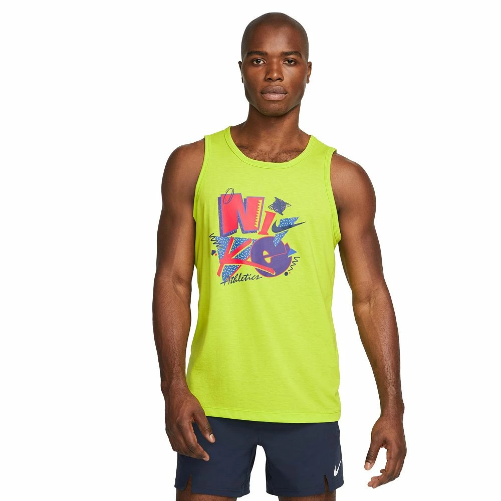 Men's Nike Dri-FIT Graphic Training Tank Top 4 Men's Nike Dri-FIT Graphic Training Tank Top - Image 2