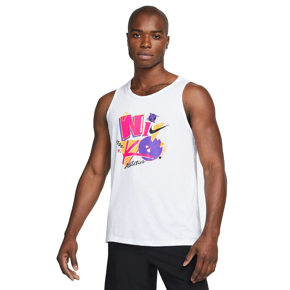 Men's Nike Dri-FIT Graphic Training Tank Top 5 Men's Nike Dri-FIT Graphic Training Tank Top - Image 3