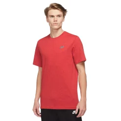 Men's Nike Sportswear Club Tee -Nike outlet shop 5557325 Light Crimson