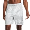 Men's Nike Dri-FIT Printed Knit Training Shorts -Nike outlet shop 5557356 Light Smoke Grey