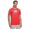 Big & Tall Nike Futura Tee -Nike outlet shop 5561206 Light Crimson