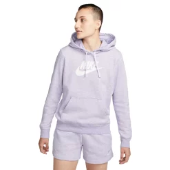 Women's Nike Sportswear Club Fleece Hoodie -Nike outlet shop 5583586 Light Thistle