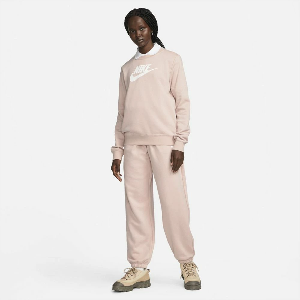 Women's Nike Sportswear Club Fleece Crewneck Sweatshirt 9 Women's Nike Sportswear Club Fleece Crewneck Sweatshirt - Image 7