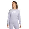 Women's Nike Sportswear Club Fleece Crewneck Sweatshirt -Nike outlet shop 5583707 Light Thistle