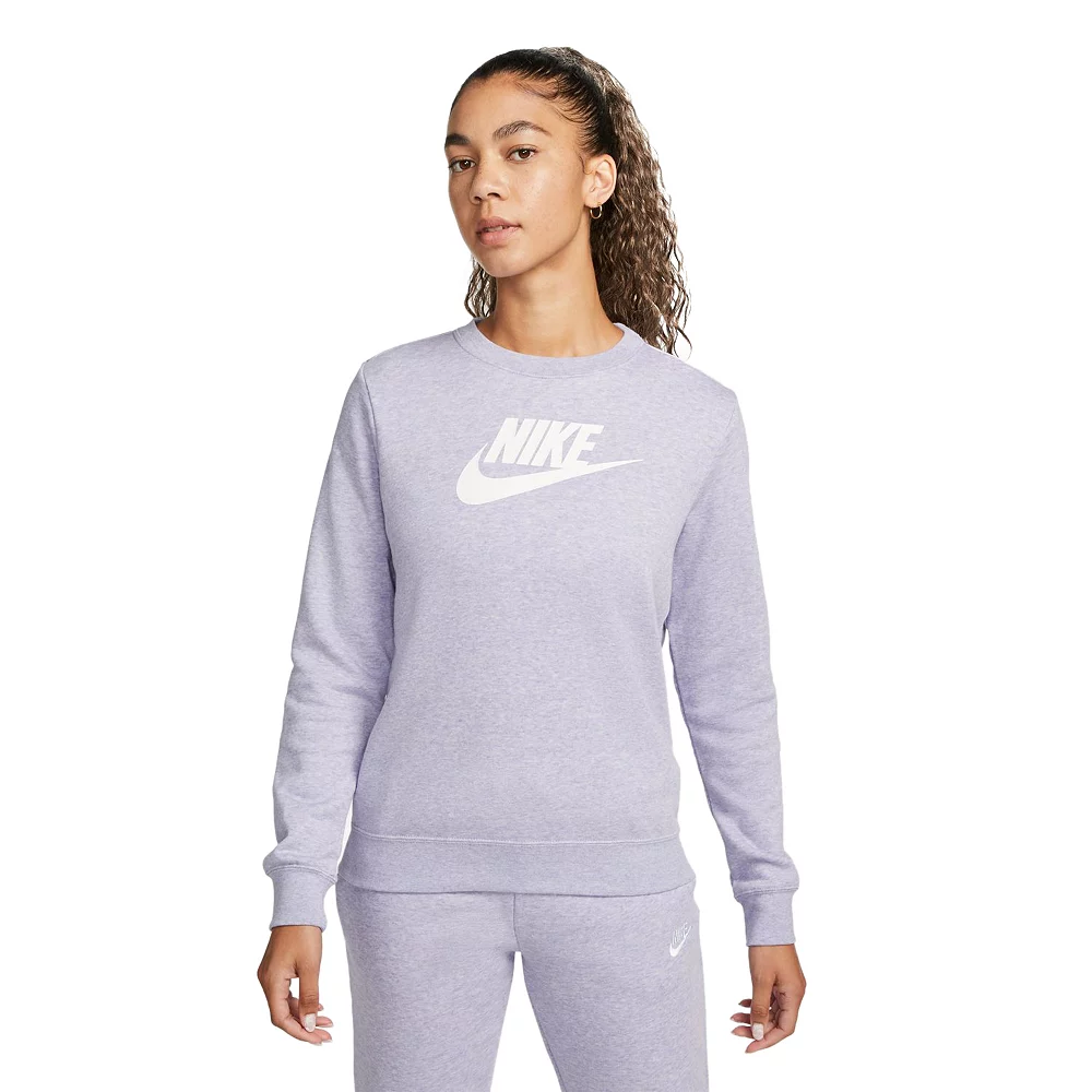 Women's Nike Sportswear Club Fleece Crewneck Sweatshirt 3 Women's Nike Sportswear Club Fleece Crewneck Sweatshirt