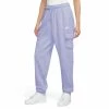 Women's Nike Sportswear Club Fleece Midrise Cargo Pants 2 Women's Nike Sportswear Club Fleece Midrise Cargo Pants -Nike outlet shop 5583798 Light Thistle