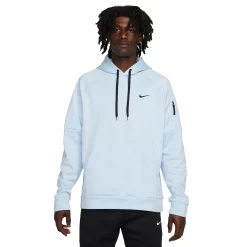 Big & Tall Nike Therma-FIT Pullover Fitness Hoodie -Nike outlet shop 5597131 Celestine Blue