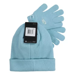 Girls 7-16 Nike Beanie Hat & Gloves Set -Nike outlet shop 5646545 ALT3