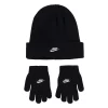 Girls 7-16 Nike Beanie Hat & Gloves Set -Nike outlet shop 5646545 Black