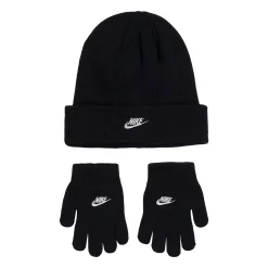 Girls 7-16 Nike Beanie Hat & Gloves Set