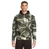 Big & Tall Nike Therma-FIT Allover Camo Fitness Hoodie -Nike outlet shop 5656343 Velvet Brown Coconut