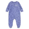 Baby Girl Nike Swoosh Toss Footed Sleep and Play -Nike outlet shop 5657051 Purple