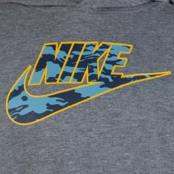 Boys 4-7 Nike Camo Logo Long Sleeve Hooded Graphic Tee -Nike outlet shop 5659248 ALT2