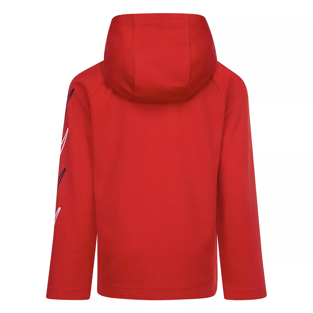 Boys 4-7 Nike Dri-FIT Thermal Long Sleeve Hooded "Just Do It" Graphic Tee 4 Boys 4-7 Nike Dri-FIT Thermal Long Sleeve Hooded "Just Do It" Graphic Tee - Image 2